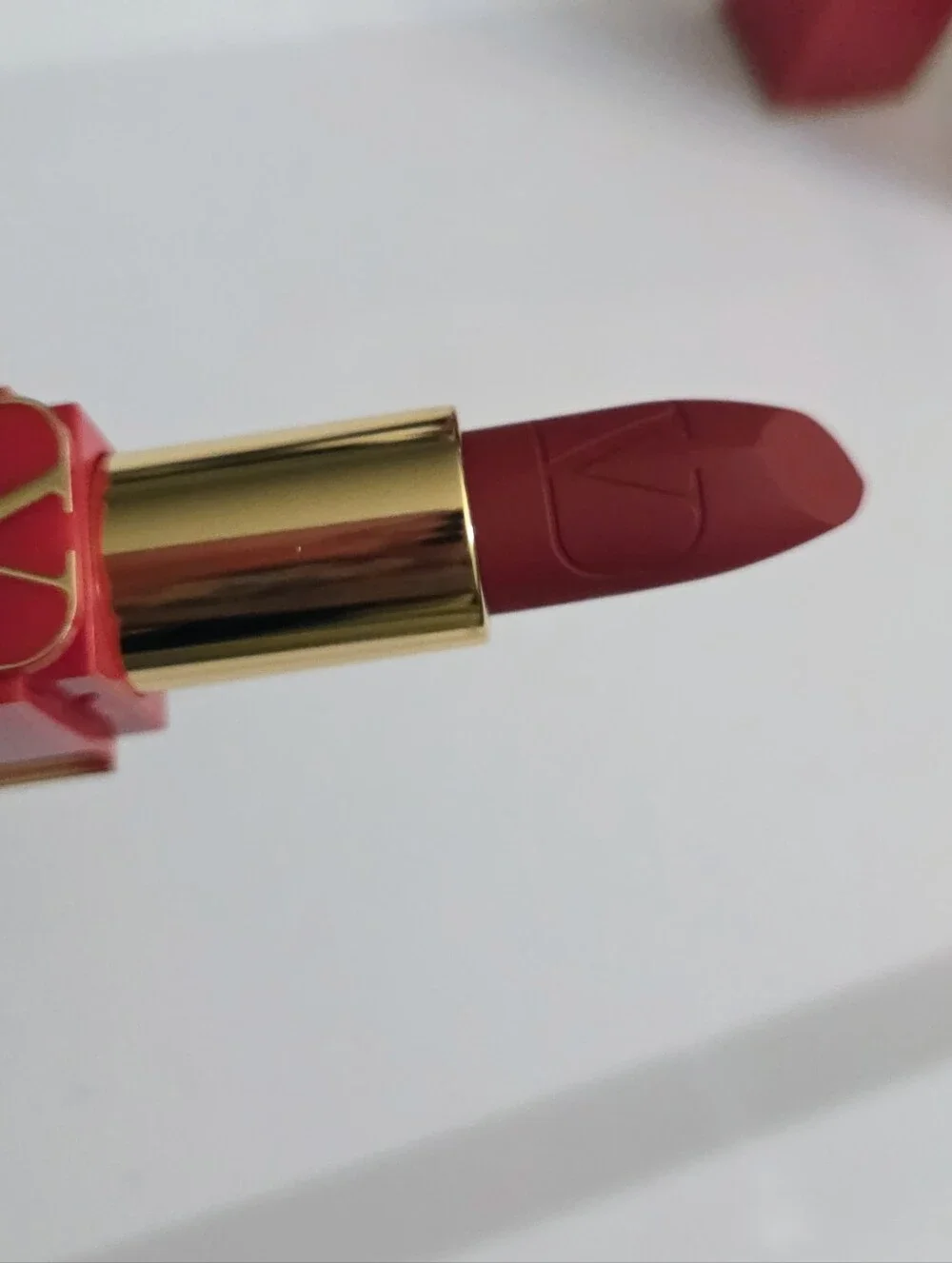 Valentino Rosso Matte Lipstick In Star Studded